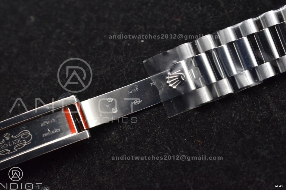 A2836 40 Weight) GMF Steel (Gain on Crystal President V3 Black Dial 904L Bracelet SS DayDate 0220